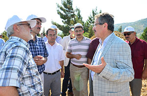 Kandıl Bağlarına Su Deposu