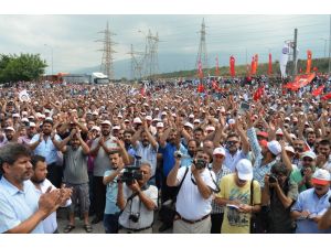 Hak İş Genel Başkanı Arslan İskenderun’da