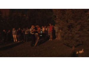 Alkollü Gence Taciz Dayağı