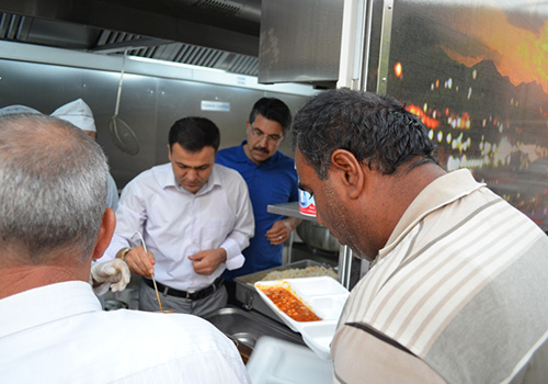 Mobil Mutfak Elbistan’da İftar Dağıttı