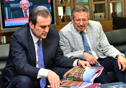 Başkan Poyraz Milletvekillerine İcraatları Anlattı