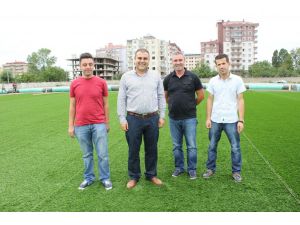 Görele 13 Şubat İlçe Stadı Sentetik Çimle Kaplanıyor