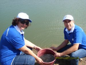 Burdur Göletlerine 30 Bin Pullu Sazan Bırakıldı
