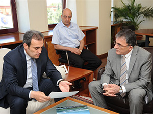 Ünal’dan KSÜ’ye Ziyaret