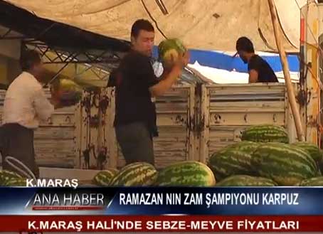Ramazan Nın Zam Şampıyonu Karpuz
