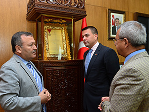 ABD Konsolosu Espinoza’dan Ziyaret