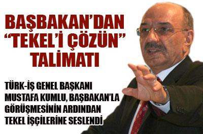 Erdoğan-Kumlu görüşmesi sona erdi 