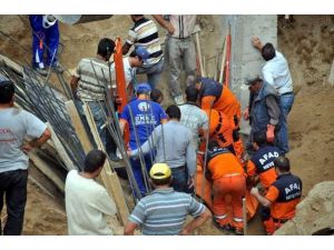 İnşaatta Göçük: 2 Ölü, 1 Yaralı