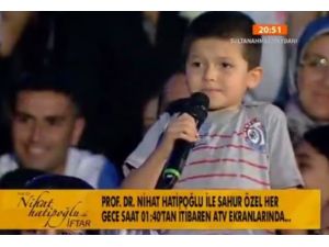 Nihat Hatipoğlu İle Küçük Çocuk Arasında İlginç Diyalog