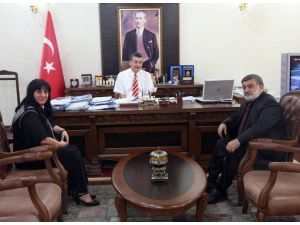 Vali Güvenç Kahtalı Mıçı’yı Kabul Etti