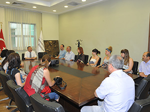 Hırvatistanlı Öğrencilerden Ziyaret