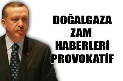 Doğalgaza zam haberleri yalan 