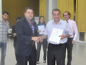 Görme Engelliler Sertifikalarını Aldılar