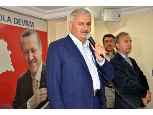 Bakan Yıldırım Ak Parti’de Konuştu