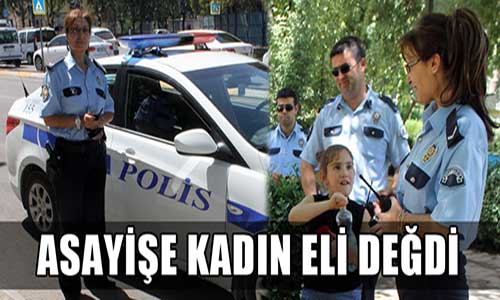 Diyarbakır Asayişine Kadın Eli Değdi