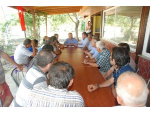 Ak Partili Ersoy Sel Bölgesinde