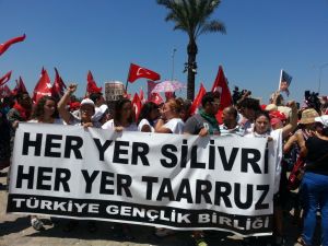 Ergenekon Davası Kararına İzmirde Protesto