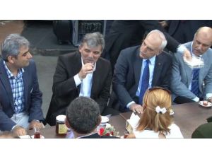 Cumhurbaşkanı’nın Çay Keyfi