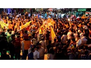 Taksim’de Kupa Sevinci