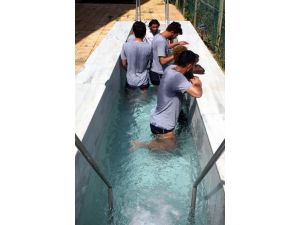 Güneydoğu’da Sıcaktan Bunalan Futbolcular İçin Buzlu Havuz Çözümü