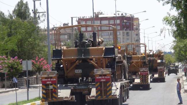 Suriye Sınırında Askeri Hareketlilik