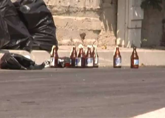 Torbadan Çöp Yerine Bomba Çıktı