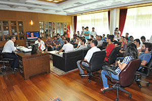 Edebiyat Kampı Öğrencileri İlimizde