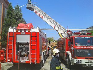 Yangına 2 Dakikada Müdahale  