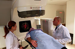 YDÜ Hastanesinde, Radyoterapi