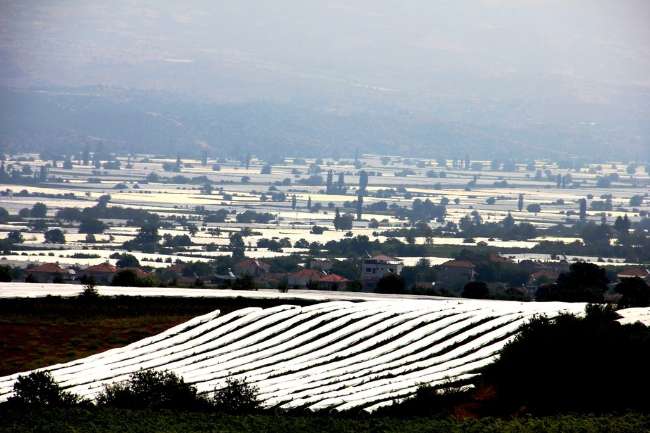 Sultaniye Bağları Beyaza Büründü