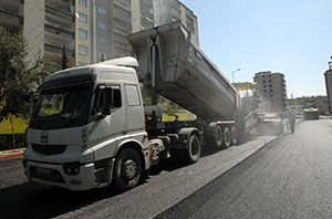 Doğukent Mahallesi Asfaltlanıyor