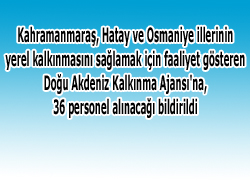 Kalkınma Ajansına Personel Alınacak