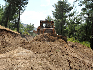 Yeni Mezarlık Alanında Çalışmalar Başladı