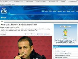 Avcı’nın İstifası Uefa’nın Manşetinde