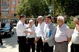 Türkoğlu Kaymakamı Uğurlandı 