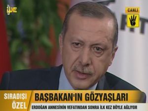 Başbakan Erdoğan, Gözyaşlarını Tutamadı
