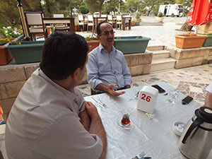 “Müftü Çelik Hasret Giderdi”