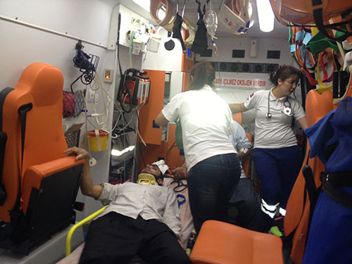 Göksunda Trafik Kazası: 5 Yaralı