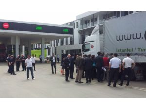 Sarp Sınır Kapısı’ndaki Tır Kuyruklarına ‘sms’li Çözüm