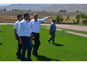 Spor Genel Müdürlüğü Yetkilileri Tesislerde İnceleme Yaptı