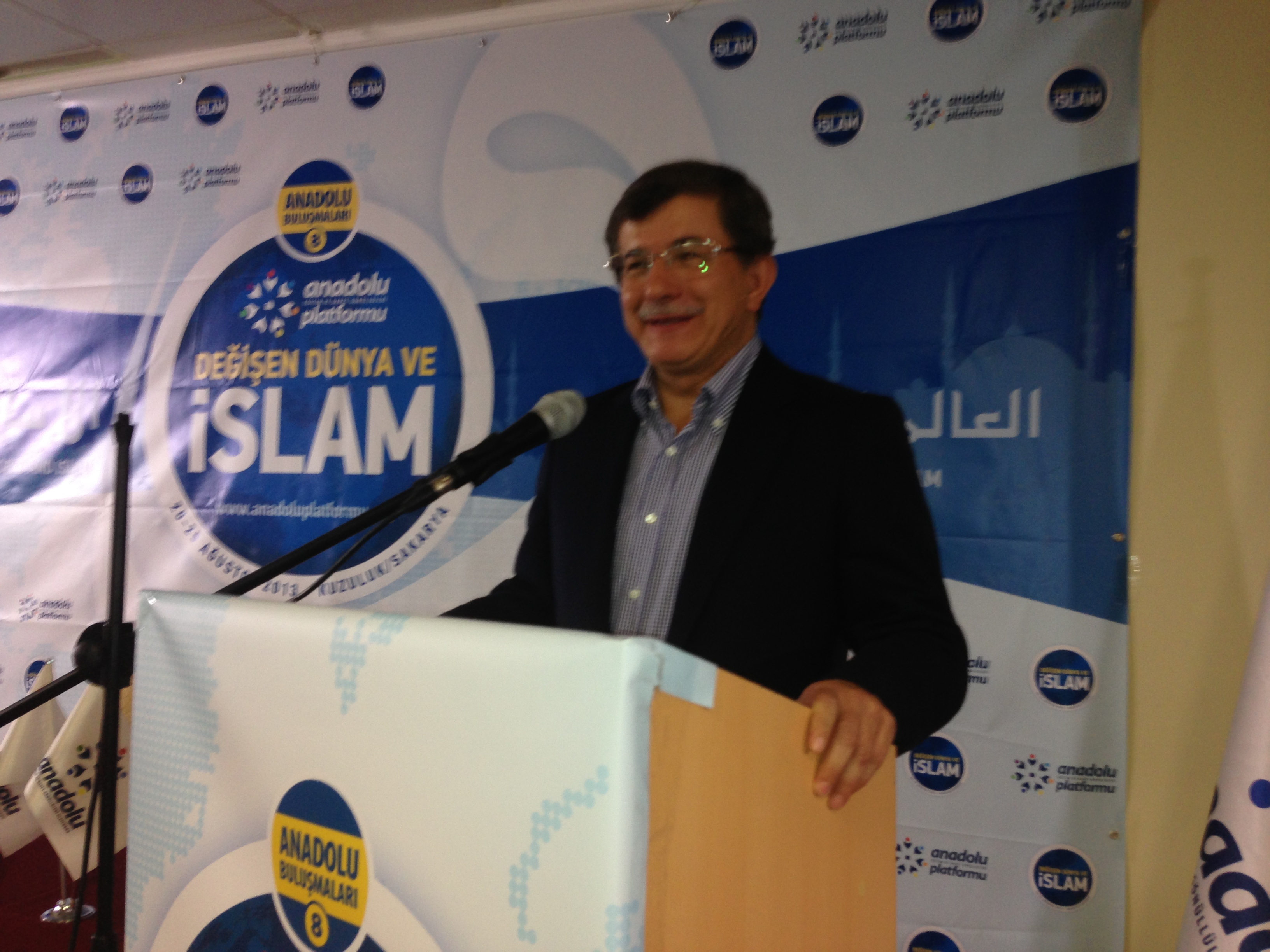 Ahmet Davutoğlu Kuzuluk Buluşmalarında Konuştu