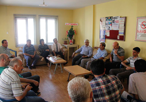 Kent Konseyi’nden KESK ve Ticaret Borsası’na Ziyaret