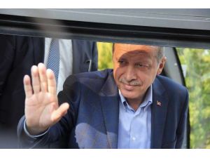 Erdoğan Rize’den Ayrıldı