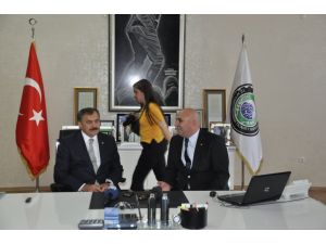 Bakan Eroğlu Afyonkarahisar Ticaret Borsası’nı Ziyaret Etti