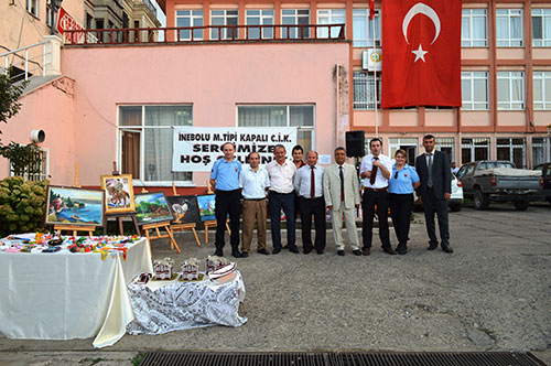 İnebolu Ceza İnfaz Kurumunda Sergi Açıldı