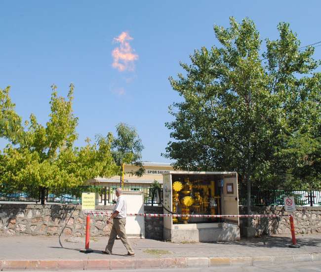 Habersiz Doğalgaz Çalışması Paniğe Neden Oldu