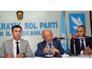 Adalet Ve Milli Savunma Eski Bakanı Ve Dsp Genel Başkan Yardımcısı Hikmet Sami Türk: