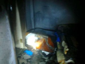 Eşine Kızdı Evini Yaktı