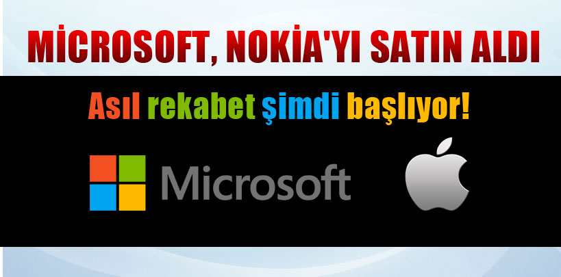 Microsoft, Nokiayı satın aldı