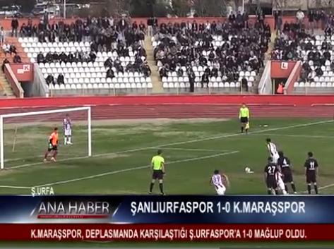 Şanlıurfaspor 1-0 K.Maraşspor